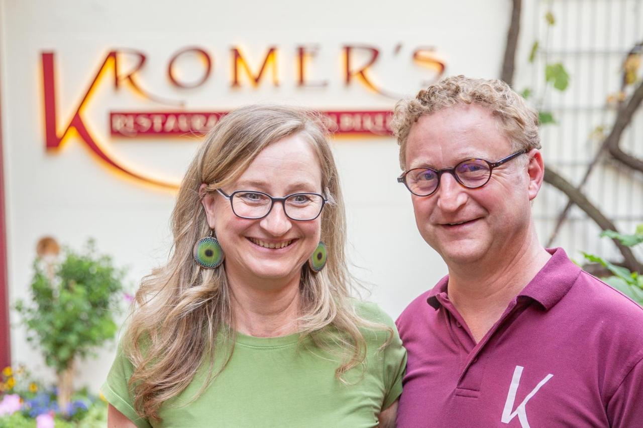 Altstadtwohnung Kromers & Restaurant Ерфурт Екстериор снимка